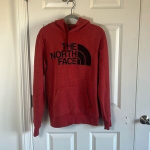 Men's The North Face Red Hoddie Size Small